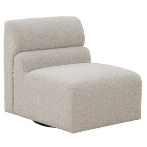DÉJA Living Draaifauteuil Jules – Stof – Taupe DÉJA Living Draaifauteuil Jules – Stof – Taupe
