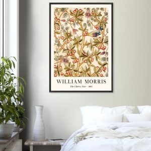 Artfulprints Poster William Morris – The cherry tree 1895 – 70×100 cm