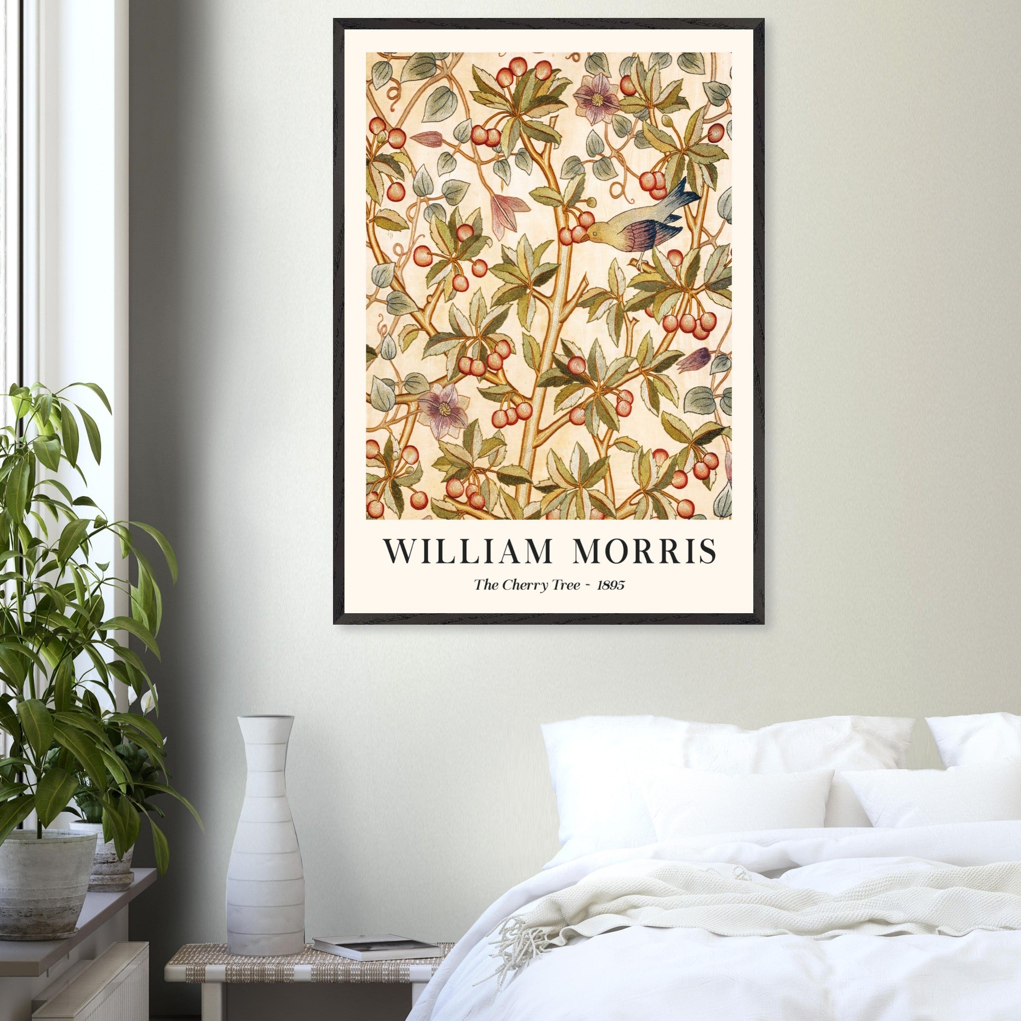 Artfulprints Poster William Morris - The cherry tree 1895 - 70x100 cm