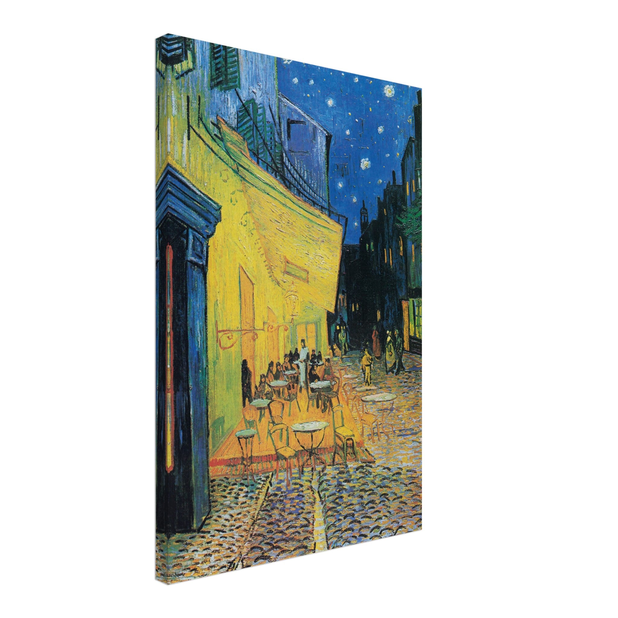 Artfulprints Canvas Vincent van Gogh – Caféterras bij nacht canvas - 4