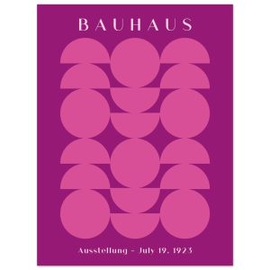 Artfulprints Poster Bauhaus – Ausstellung 1923 – 30×40 cm – Paars Artfulprints Poster Bauhaus – Ausstellung 1923 – 30×40 cm – Paars