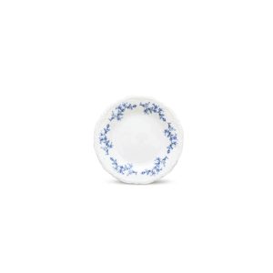 Bonbistro – Plat bord 16cm blue flower Retro – Set van 6 Bonbistro – Plat bord 16cm blue flower Retro – Set van 6