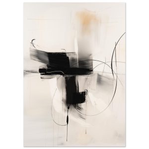 Artfulprints Abstract – Chique brush 2 poster A4 21×29.7 cm Artfulprints Abstract – Chique brush 2 poster A4 21×29.7 cm