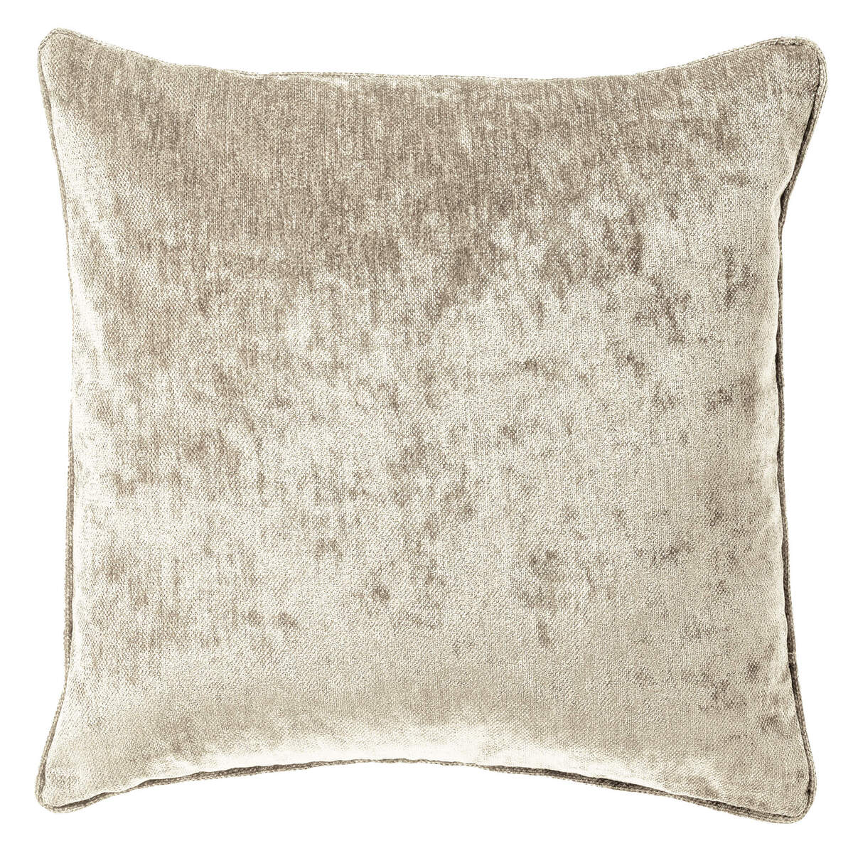LEWY - kussenhoes 60x60 cm - glansvelours - groot formaat - Pumice Sto