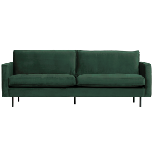 WOOOD classic 2,5-zits bank Rodeo – Velvet – Green Forest WOOOD classic 2,5-zits bank Rodeo – Velvet – Green Forest