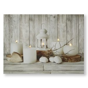 Art for the Home Canvas LED – Coastal Treasures – 60x80cm