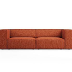 Cosmopolitan Design Bank Arendal 3-zits, chenille, terracotta – 102×20 Cosmopolitan Design Bank Arendal 3-zits, chenille, terracotta – 102×20