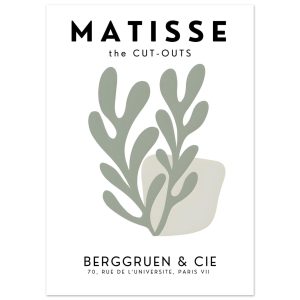 Artfulprints Poster Matisse – Whispers of a flower – 50×70 cm – Grijs Artfulprints Poster Matisse – Whispers of a flower – 50×70 cm – Grijs