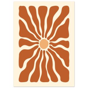 Artfulprints Boho – Ibiza sun poster 50×70 cm Artfulprints Boho – Ibiza sun poster 50×70 cm
