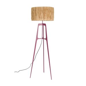 Dutchbone Afra Vloerlamp/ Staande lamp Paars Dutchbone Afra Vloerlamp/ Staande lamp Paars