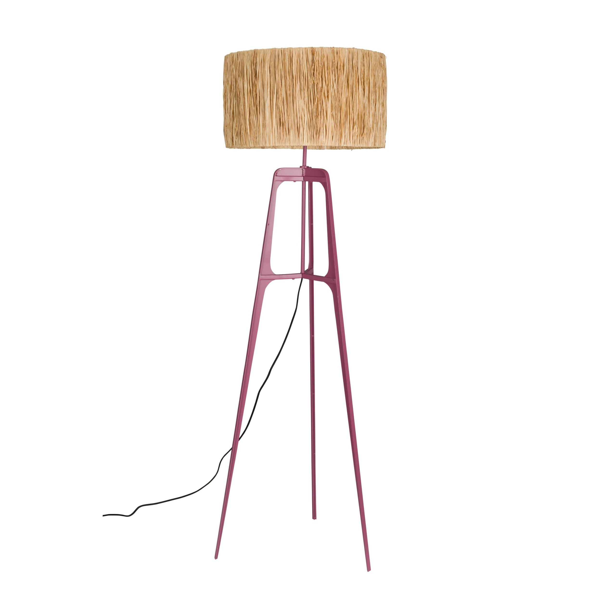 Dutchbone Afra Vloerlamp/ Staande lamp Paars