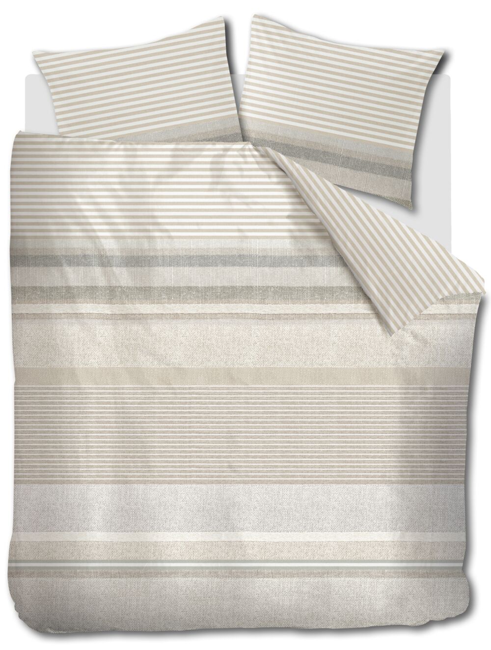 Ariadne at Home Dekbedovertrek Homey - 200 x 200/220 cm - Naturel