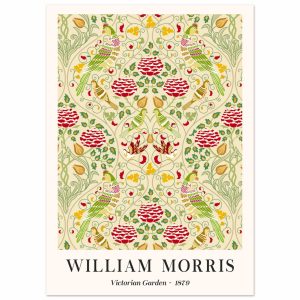 Artfulprints Poster William Morris – Victorian garden 1879 – 50×70 cm Artfulprints Poster William Morris – Victorian garden 1879 – 50×70 cm