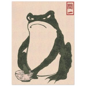 Artfulprints Poster Matsumoto Hoji – Frog I – 30×40 cm – Groen Artfulprints Poster Matsumoto Hoji – Frog I – 30×40 cm – Groen
