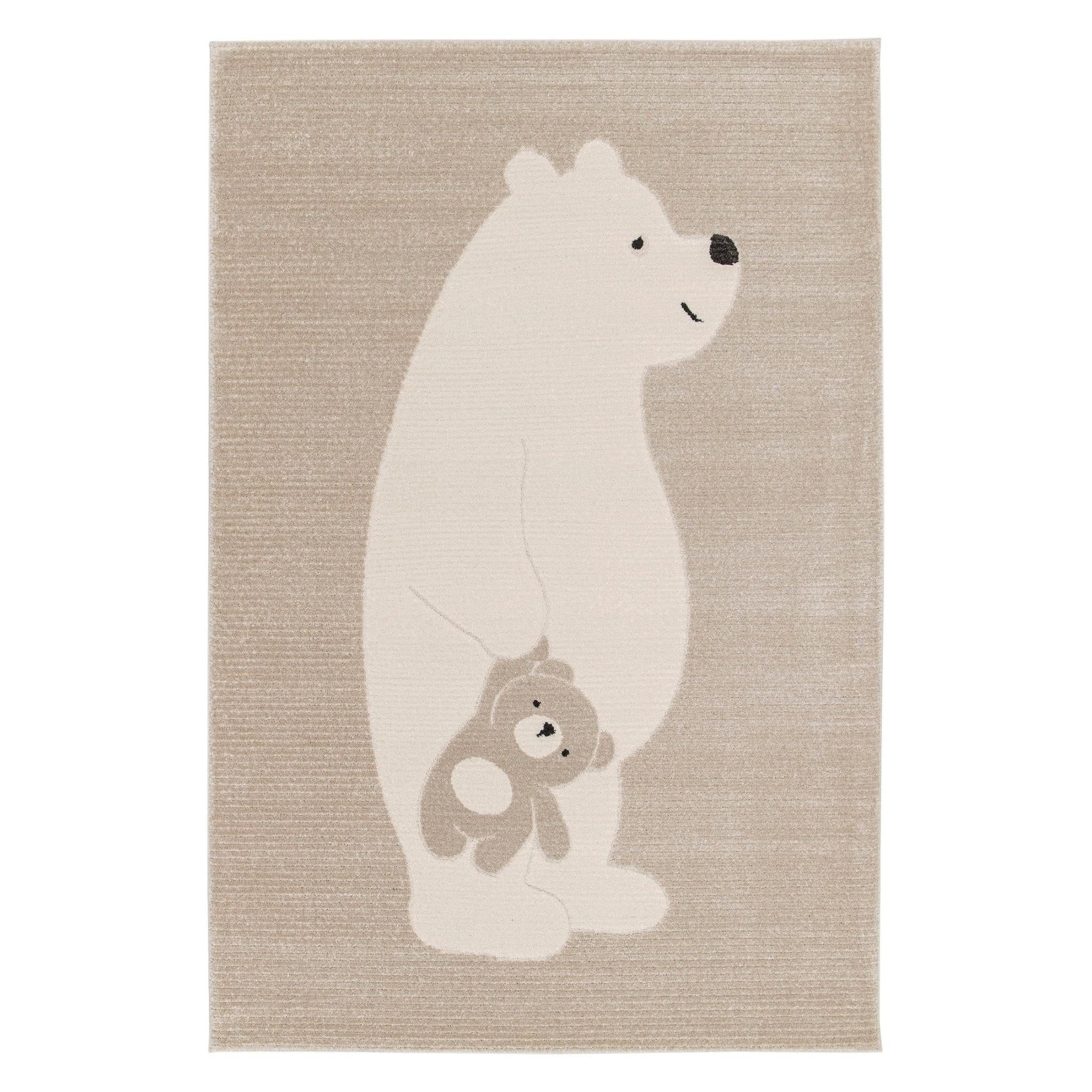AFK Living vloerkleed Cuddle - reliëfeffect - beige - 160 x 230 cm