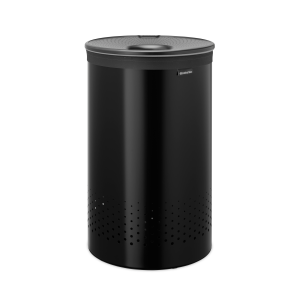 Brabantia Wasbox, 60 liter, kunststof deksel – Matt Black Brabantia Wasbox, 60 liter, kunststof deksel – Matt Black