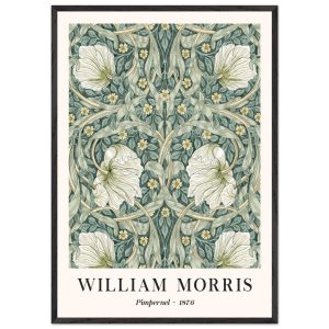Artfulprints Poster met Lijst William Morris – Pimpernel 1876 – 70×100 Artfulprints Poster met Lijst William Morris – Pimpernel 1876 – 70×100