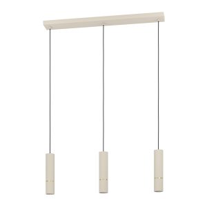 EGLO hanglamp Caminia – gu10 – 77 cm – zandkleur/beige/goud EGLO hanglamp Caminia – gu10 – 77 cm – zandkleur/beige/goud