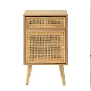 Calicosy – MIYA Nachtkastje – Licht hout – 36,5x42x71 cm Calicosy – MIYA Nachtkastje – Licht hout – 36,5x42x71 cm