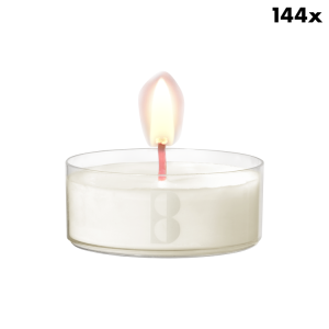 Bolsius waxinelichtjes Crystal Lights -144 stuks- 6 branduren Bolsius waxinelichtjes Crystal Lights -144 stuks- 6 branduren