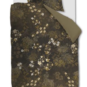 Beddinghouse Dekbedovertrek Darcy – 140 x 200/220 cm – Olive Green Beddinghouse Dekbedovertrek Darcy – 140 x 200/220 cm – Olive Green
