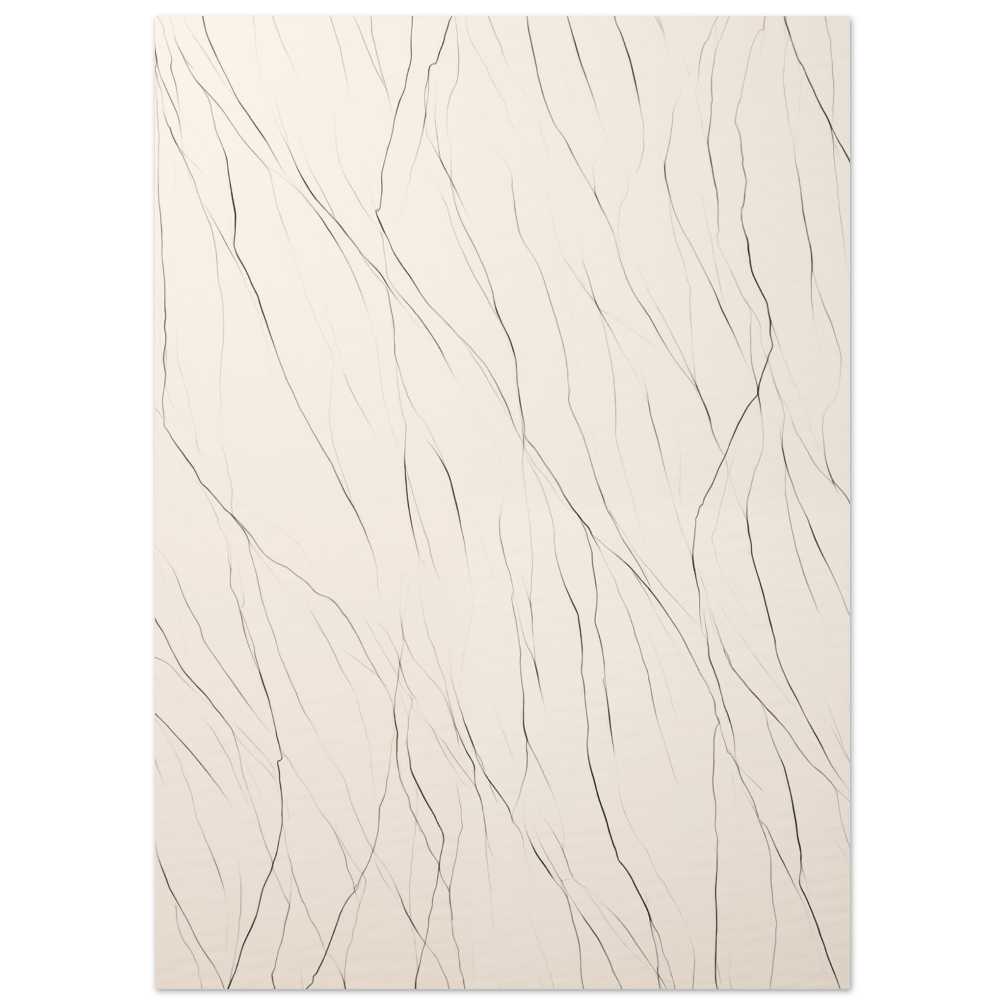 Artfulprints Abstract - Linear symphony poster 50x70 cm