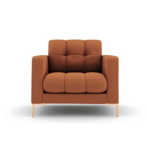 Cosmopolitan Design Fauteuil Bali structurele stof, baksteen – 96x87x7 Cosmopolitan Design Fauteuil Bali structurele stof, baksteen – 96x87x7