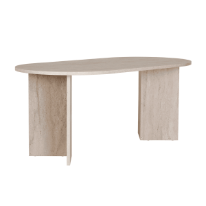 Calicosy – Eettafel met afgeronde randen SABLE – 89,5x180x75 cm Calicosy – Eettafel met afgeronde randen SABLE – 89,5x180x75 cm