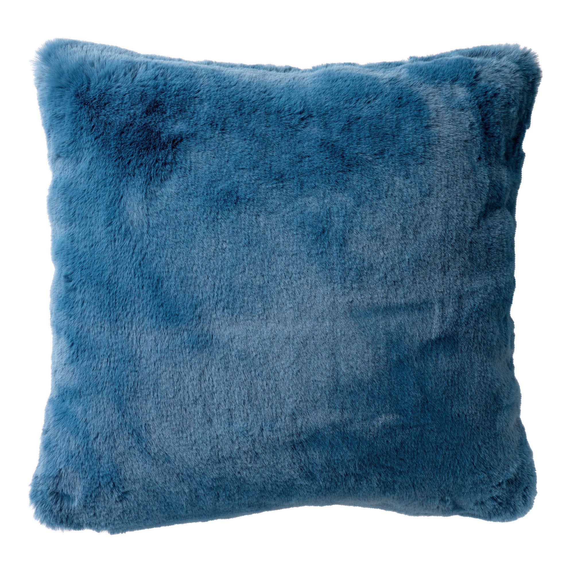 ZAYA - Kussenhoes 45x45 cm - bontlook - effen kleur - Provincial Blue