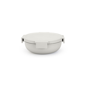 Brabantia Make & Take Salade Lunchbox, 1,3 liter, kunststof – Light Gr Brabantia Make & Take Salade Lunchbox, 1,3 liter, kunststof – Light Gr