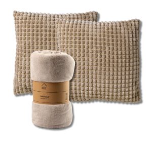 VOORDEELSET – 3-delig – Rome & Harvey – 2 sierkussens 45×45 cm – 1 pla VOORDEELSET – 3-delig – Rome & Harvey – 2 sierkussens 45×45 cm – 1 pla