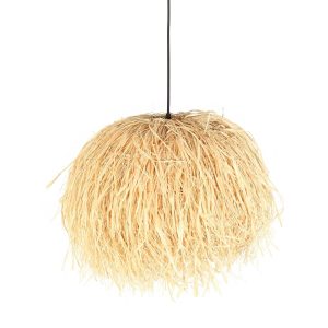 Anne Light & home hanglamp Grass – 1 lichts – 53x 150 cm – beige Anne Light & home hanglamp Grass – 1 lichts – 53x 150 cm – beige