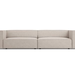 Cosmopolitan Design Bank Arendal 4-zits, chenille met ribbeleffect, do Cosmopolitan Design Bank Arendal 4-zits, chenille met ribbeleffect, do