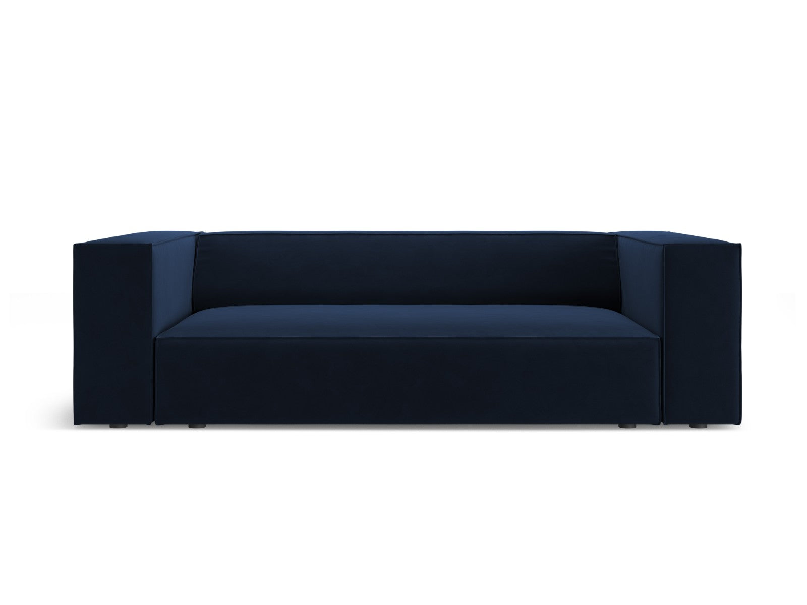 Cosmopolitan Design Bank Arendal 2-zits, flueel koningsblauw - 102x180