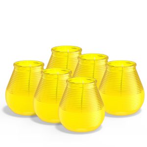 Bolsius buitenkaars True Citronella – 6 stuks – geel Bolsius buitenkaars True Citronella – 6 stuks – geel