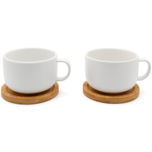 Bredemeijer – Theekop Umea 250ml wit s/2