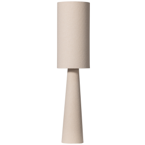 WOOOD vloerlamp Loft – Metaal/Bouclé – Naturel – 130xØ30 cm WOOOD vloerlamp Loft – Metaal/Bouclé – Naturel – 130xØ30 cm