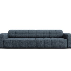 Cosmopolitan Design Bank Chicago 4-zits, chenille koningsblauw – 102×2 Cosmopolitan Design Bank Chicago 4-zits, chenille koningsblauw – 102×2