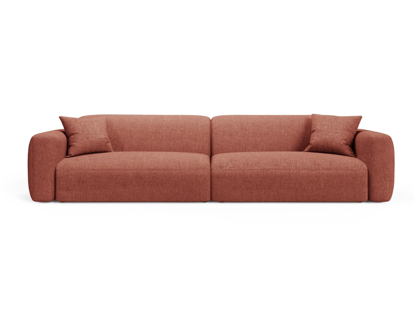 Cosmopolitan Design Modulaire bank Strino 4-zits, structurele stof kor