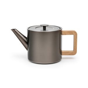 Bredemeijer – Dubbelwandige theepot Narvik – 1,1 liter – Metallic grij Bredemeijer – Dubbelwandige theepot Narvik – 1,1 liter – Metallic grij