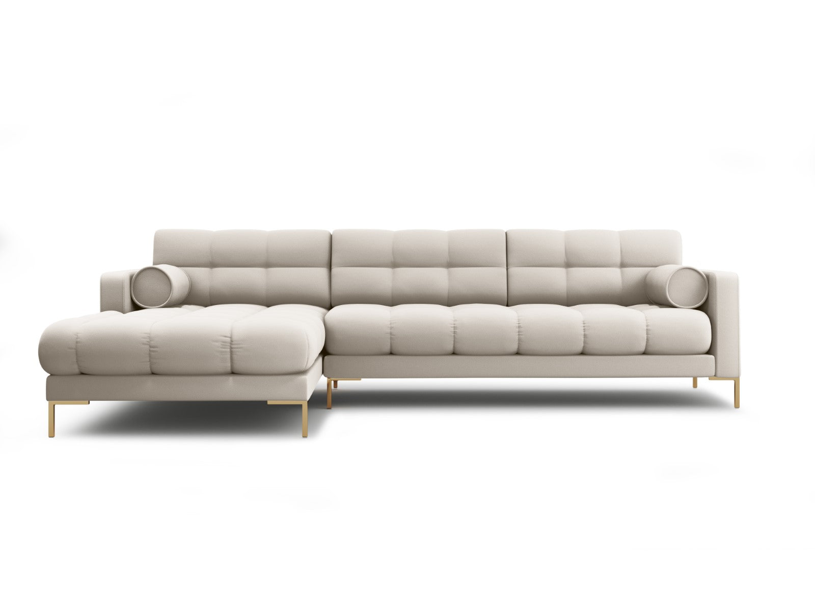 Cosmopolitan Design linker hoekbank Bali 5-zits, structurele stof, bei