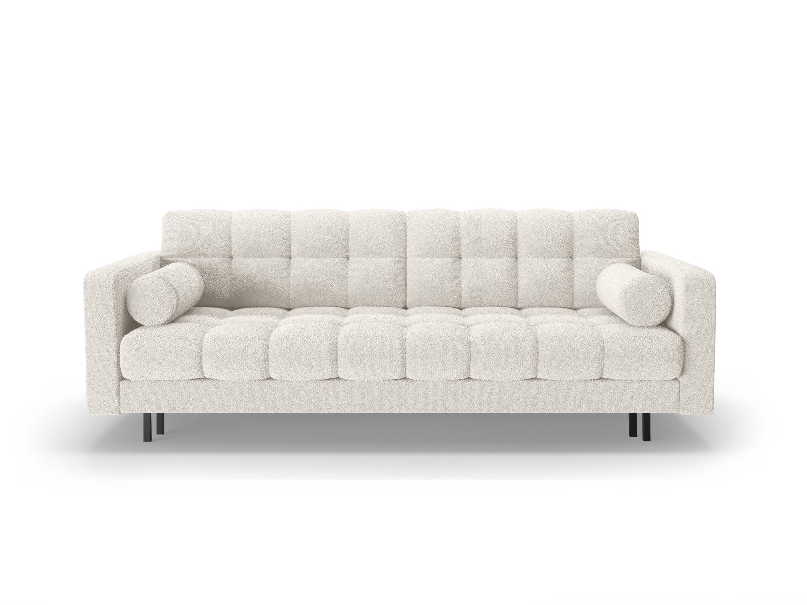 Cosmopolitan Design Slaapbank met opbergdoos Bali 3-zits, boucle wit -
