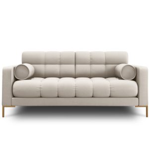Cosmopolitan Design Bank Bali 2-zits, structurele stof, beige – 96×152 Cosmopolitan Design Bank Bali 2-zits, structurele stof, beige – 96×152