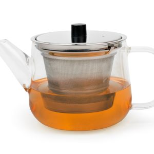 Bredemeijer – Glazen theepot Merano – 1,1 liter – Met RVS filter Bredemeijer – Glazen theepot Merano – 1,1 liter – Met RVS filter
