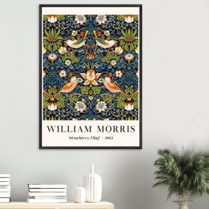 Artfulprints Poster William Morris – Strawberry thief – 70×100 cm – Do