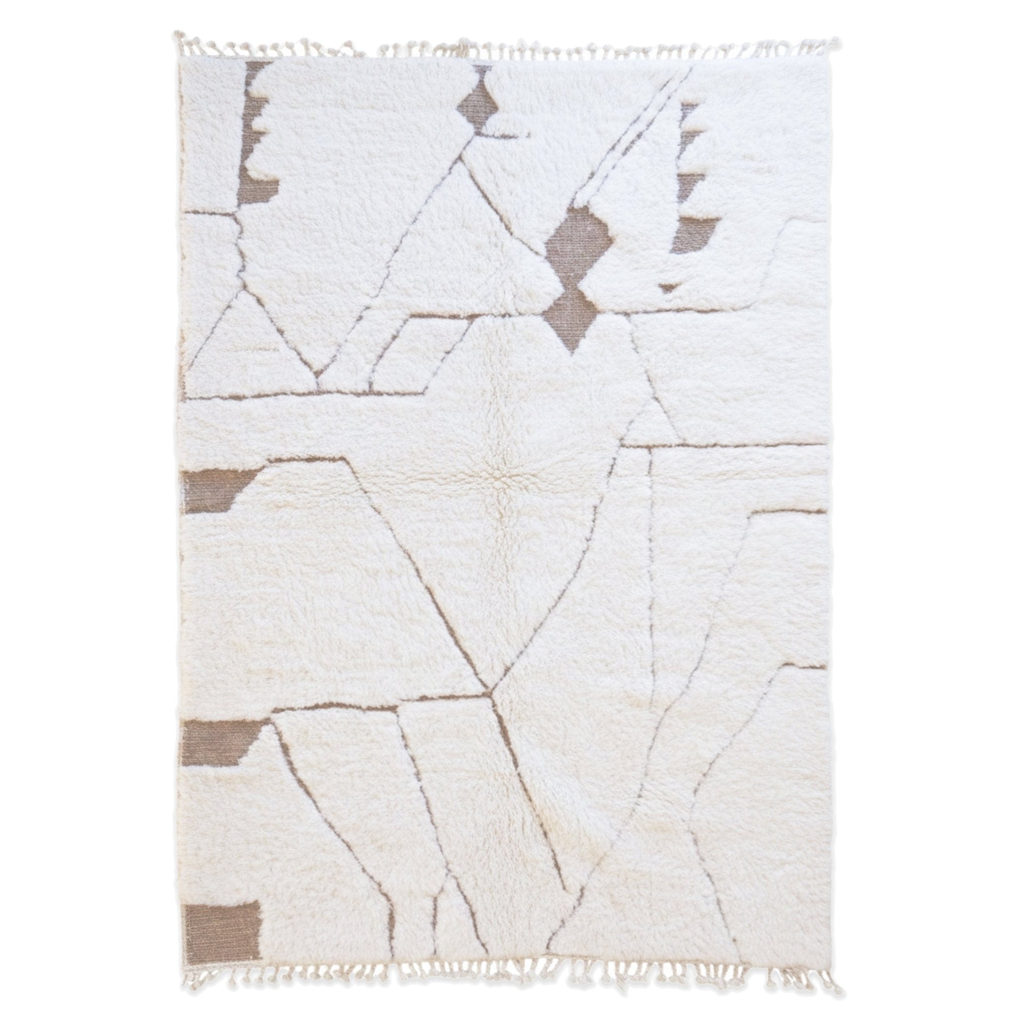 AFK Living vloerkleed RIMYA - handgemaakt - Wol - 210 x 300 cm