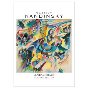 Artfulprints Wassily Kandinsky – Improvisation Gorge poster 50×70 cm Artfulprints Wassily Kandinsky – Improvisation Gorge poster 50×70 cm