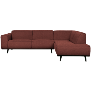 WOOOD hoekbank rechts Statement – Bouclé – Chestnut – 77x274x210 WOOOD hoekbank rechts Statement – Bouclé – Chestnut – 77x274x210