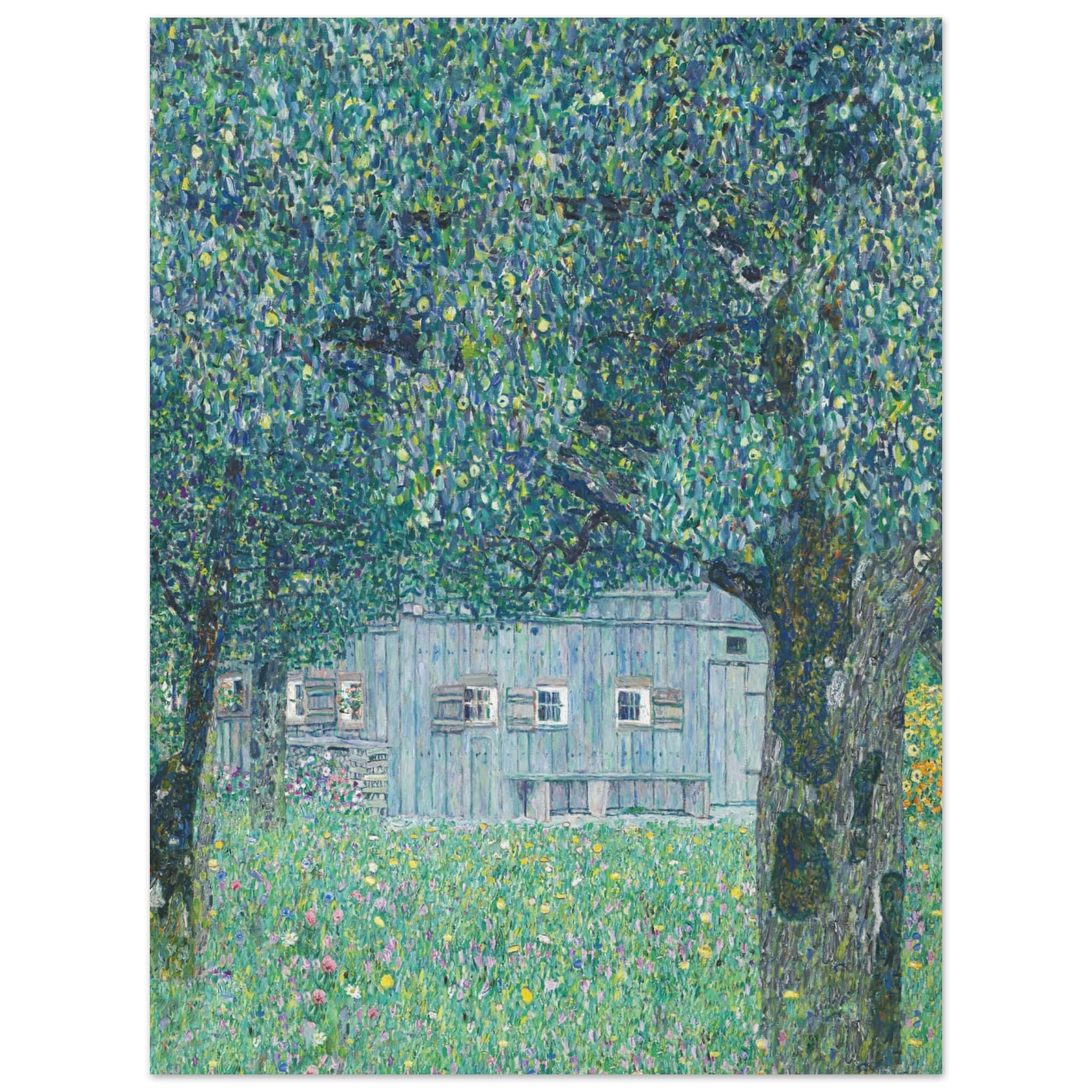 Artfulprints Poster Gustav Klimt - Farmhouse in upper Austria - 30x40