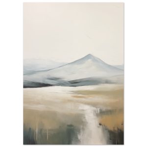 Artfulprints Poster Abstract – Fuji path 2 – A4 21×29.7 cm – Meerkleur Artfulprints Poster Abstract – Fuji path 2 – A4 21×29.7 cm – Meerkleur